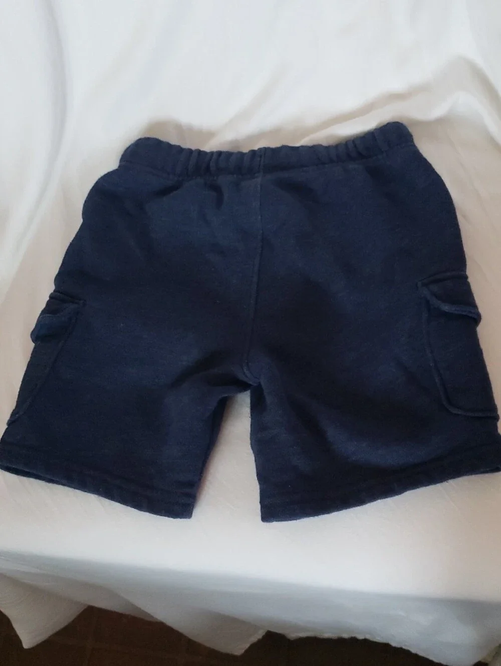 Old Navy Navy Drawstring Cargo Shorts for Kids